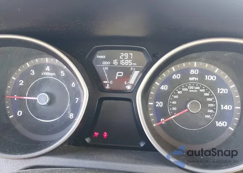 2013 Hyundai Elantra Gls z USA, uszkodzony, nr VIN 5NPDH4AE9DH295703